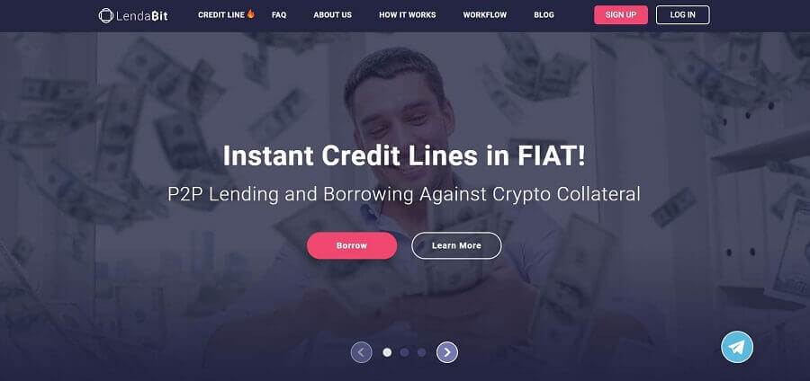 comptes d'intérêt en crypto-monnaie