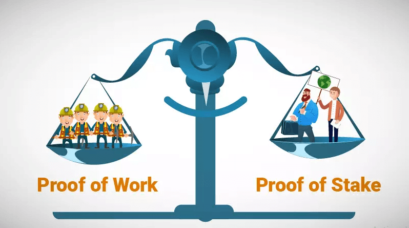 proof of stake proof of work