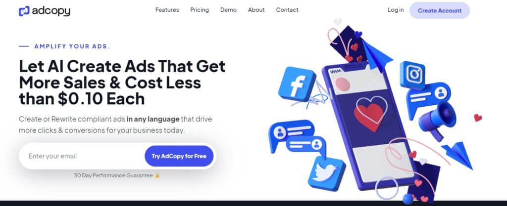 adcopy Ai ads generator